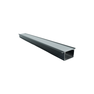 117025 -01-Aluminum Profile Black Recessed Wall & Ceiling Length 3m Size 4320 NEWPOWER
