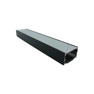 117032 -01-Aluminum Profile Black Exposed Wall & Ceiling Suspended Length 3m Size 6035 NEWPOWER