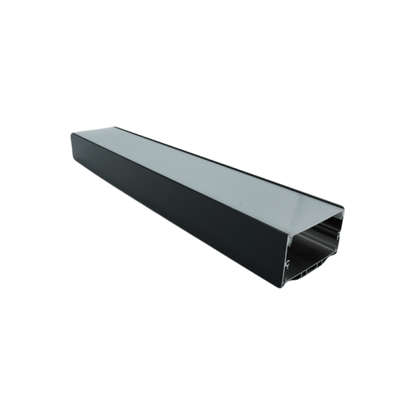 117032 -01-Aluminum Profile Black Exposed Wall & Ceiling Suspended Length 3m Size 6035 NEWPOWER