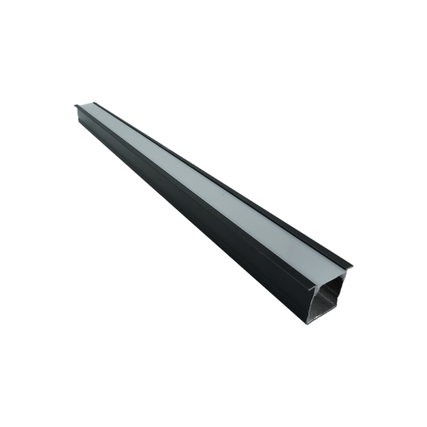 117066-01-Aluminum Profile Black Recessed Wall & Ceiling Length 3m Size 2020B NEWPOWER