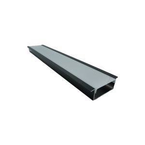 117067 -01-Aluminum Profile Black Recessed Wall & Ceiling Length 3m Size 5020B NEWPOWER
