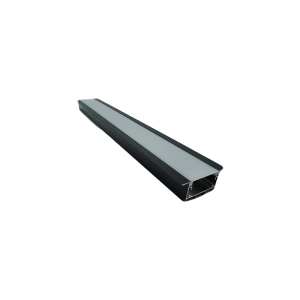 117068-01-Aluminum Profile Black Recessed Wall & Ceiling Length 3m Size 5020 NEWPOWER