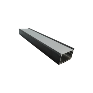 117073-01-Aluminum Profile Black Recessed Wall & Ceiling Suspended Size 6035B NEWPOWER