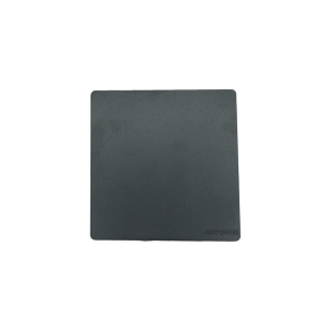 1001-01 Black 1 Gang 1 way switch wide 16A 7*7 NEWPOWER Forte 