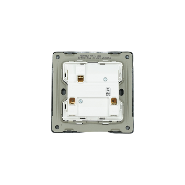 1201-02 black 2 gang 2 way switch 16 A NEWPOWER Forte