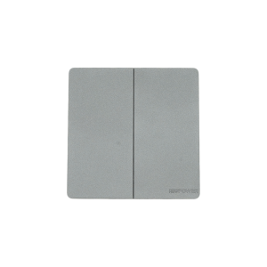 1202 -01 grey 2 gang 1 way switch 16 A NEWPOWER Forte 