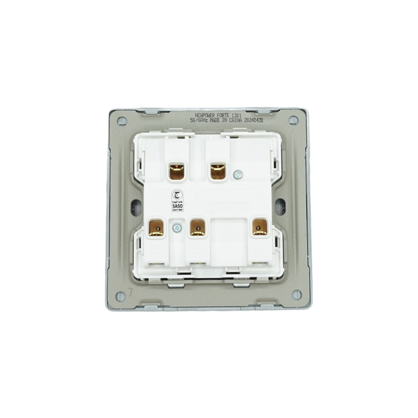 1301-02  grey  13A 3pin socket with type C NEWPOWER Forte