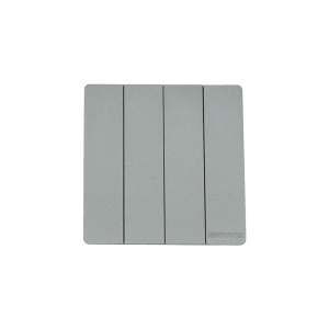 1401-01 grey 4 gang 1 way switch 16 A NEWPOWER Forte 