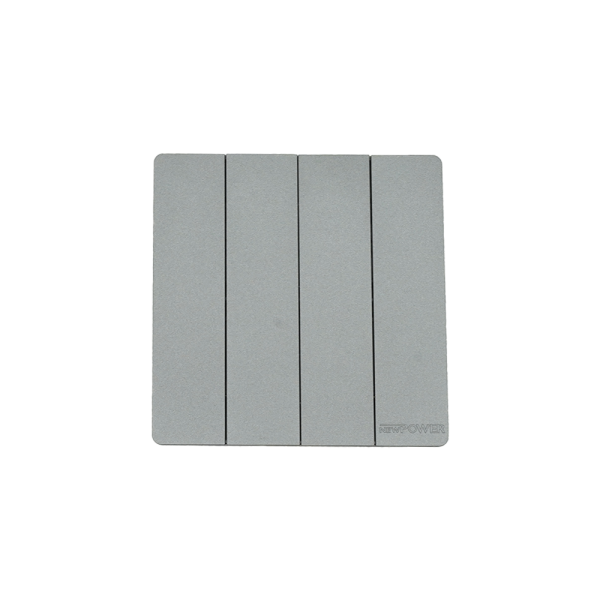 1401-01 grey 4 gang 1 way switch 16 A NEWPOWER Forte