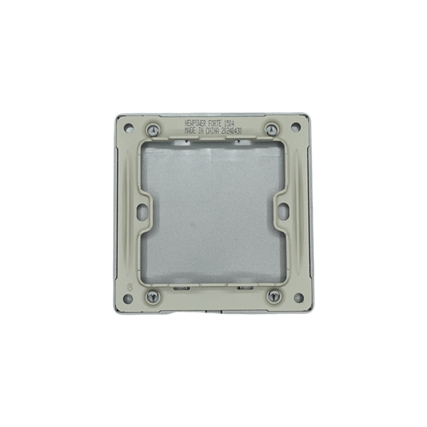 1504 -02  grey  Blank plate 7*7 NEWPOWER Forte