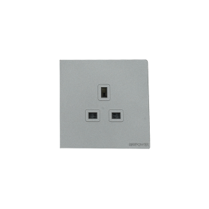 2001-01  13A 3pin socket 7*7 grey color NEWPOWER Forte