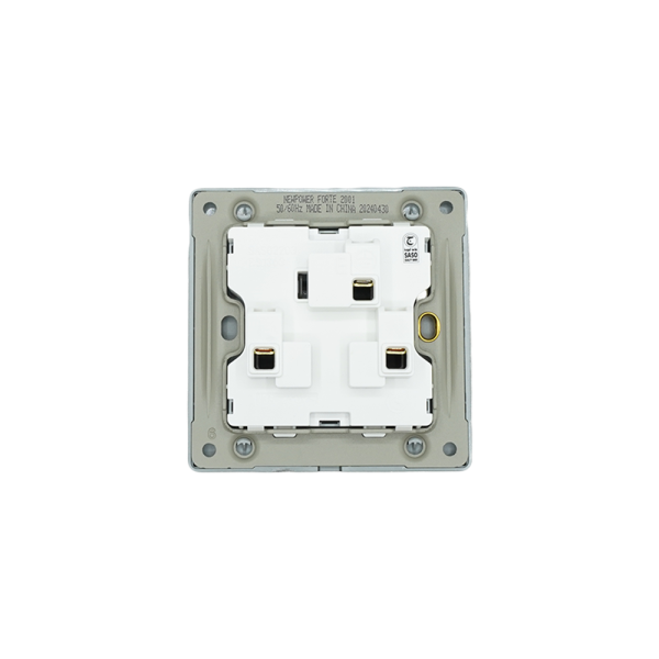 2001-02  13A 3pin socket 7*7 grey color NEWPOWER Forte