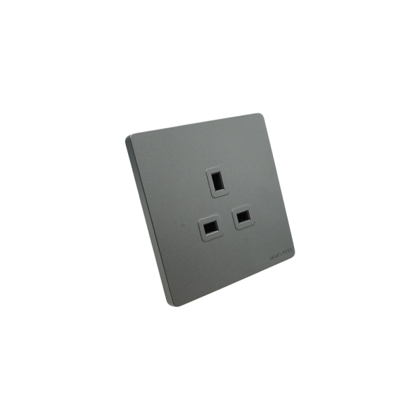 2001-03  13A 3pin socket 7*7 grey color NEWPOWER Forte
