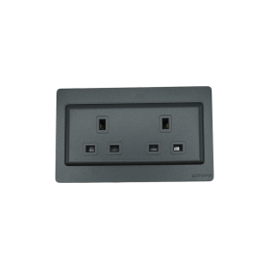 2201-01  13A 3pin socket 7*14 Black color NEWPOWER Forte