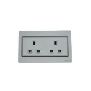 2201 -01  13A 3pin socket 7*14 grey color NEWPOWER Forte
