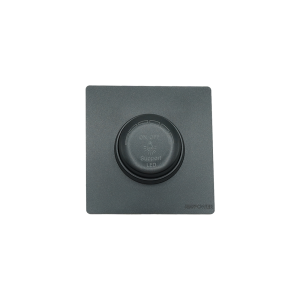 3004-01  black dimmer switch 300w / 220v (Push on/off ) 7*7 NEWPOWER Forte