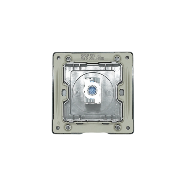 4001-02  grey  1 Gang data outlet (CAT6) 7*7 NEWPOWER Forte