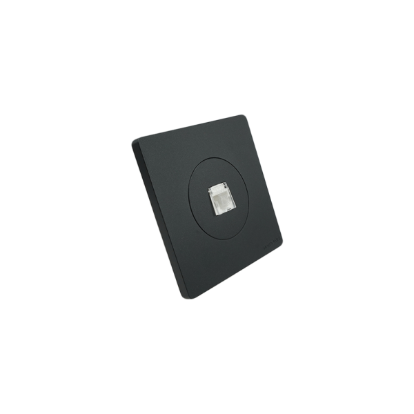4001-03  Black  1 Gang data outlet (CAT6) 7*7 NEWPOWER Forte