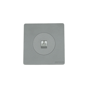4009-01 grey 1 gang telephone socket NEWPOWER Forte