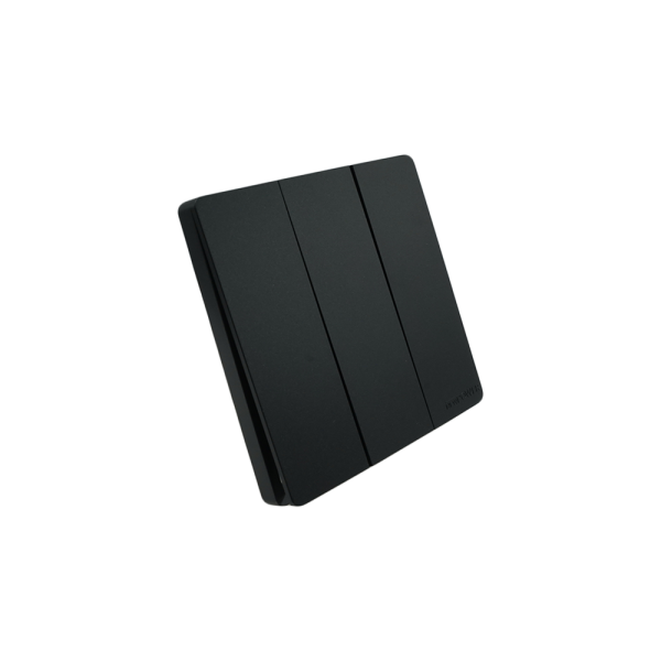 BLKS1302-03 grey 3 gang 1 way switch 16 A NEWPOWER Flex