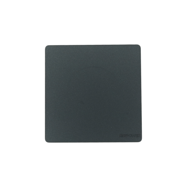 BLKS1504 -01  Black  Blank plate 7*7 NEWPOWER Flex