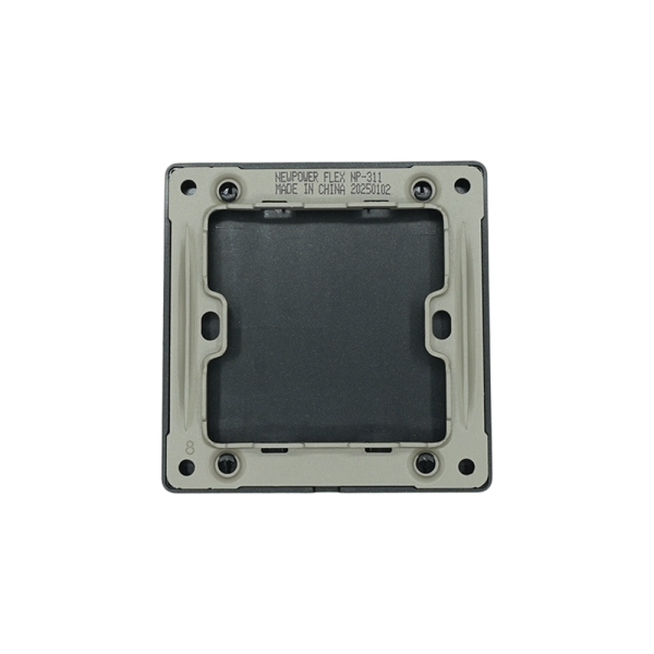 BLKS1504 -02  Black  Blank plate 7*7 NEWPOWER Flex