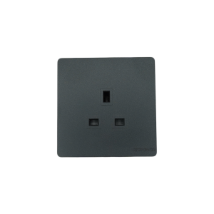 BLKS2001-01  13A 3pin socket 7*7 Black color NEWPOWER Flex