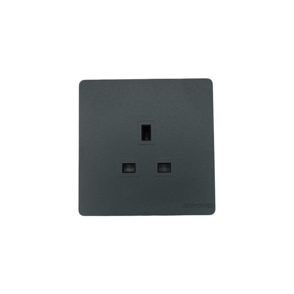 BLKS2001-01 grey 1 gang 2 way switch 16 A NEWPOWER Flex