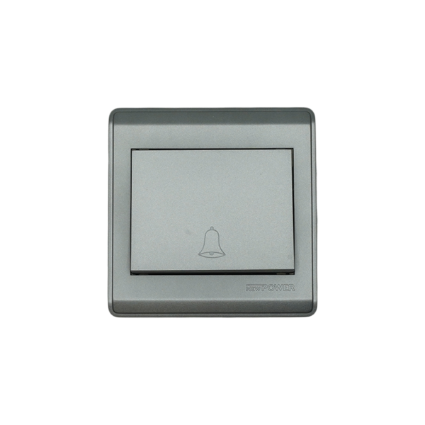 NP-103 -01 grey Bell switch wide 16A 7*7 NEWPOWER