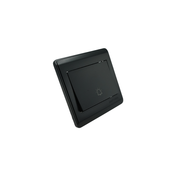NP-103-03 Black Bell switch wide 16A 7*7 NEWPOWER