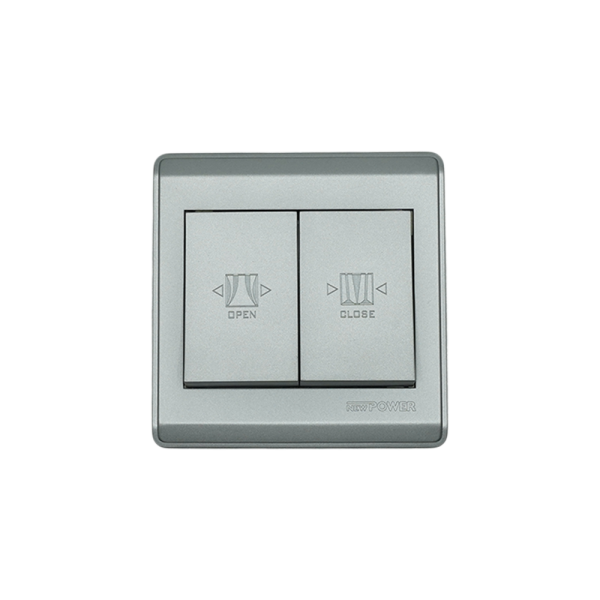 NP-115 -01  grey shutter switch 7*7 NEWPOWER
