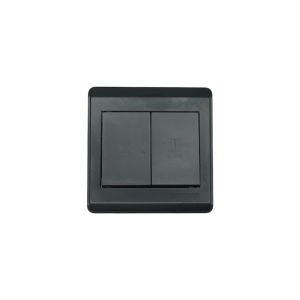NP-115-01  black shutter switch 7*7 NEWPOWER