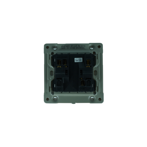 NP-115-02  white shutter switch 7*7 NEWPOWER