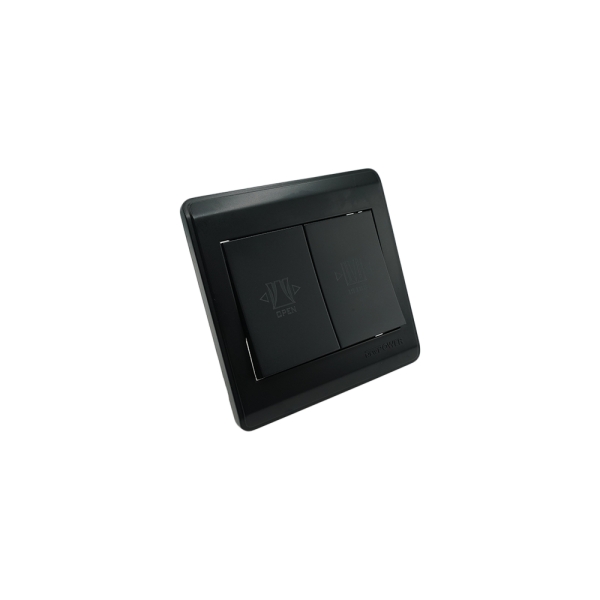 NP-115-03  black shutter switch 7*7 NEWPOWER