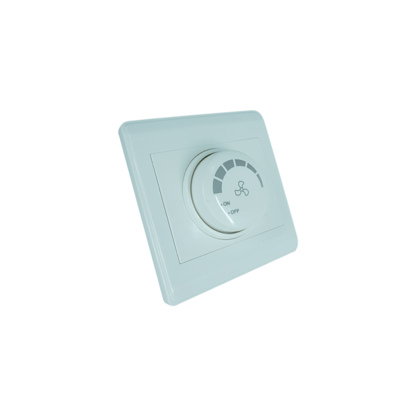 NP-133 -03 white fan dimmer(push button type) 7*7 NEWPOWER