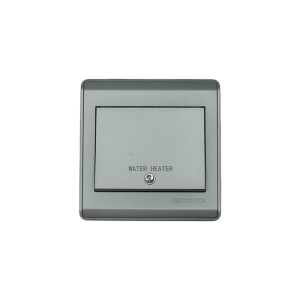 NP-305L -01  grey 20A water heater switch wide with LED 7*7 NEWPOWER