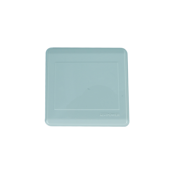 NP-311-01  white Blank plate 7*7 NEWPOWER