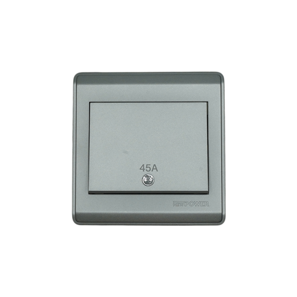 NP-345L -01 grey  45A  A/C switch  wide with LED  7*7 NEWPOWER