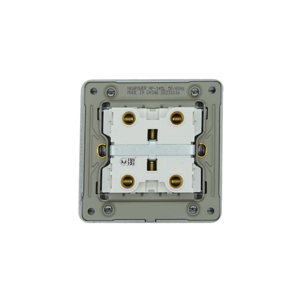 NP-345L -02 grey  45A  A/C switch  wide with LED  7*7 NEWPOWER
