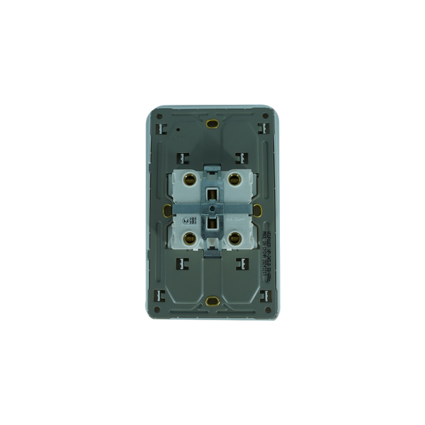 NP-345LB-02 white 45A  A/C switch  wide with LED  7*14 NEWPOWER