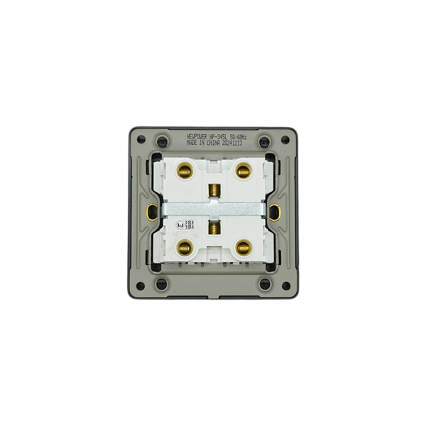 NP345L-02 Black  45A  A/C switch  wide with LED  7*7 NEWPOWER