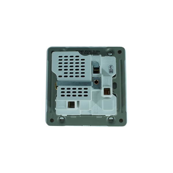 NPR2901-02  White  13A 3pin socket with type C NEWPOWER