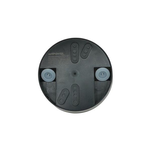 201208-02 black Ceiling motion sensor 7 cm surface-mounted  NEWPOWER  Forte