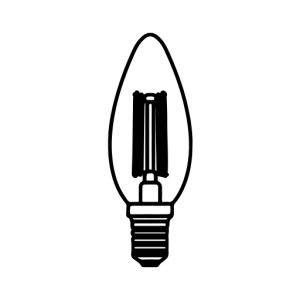 مصباح غير موجه