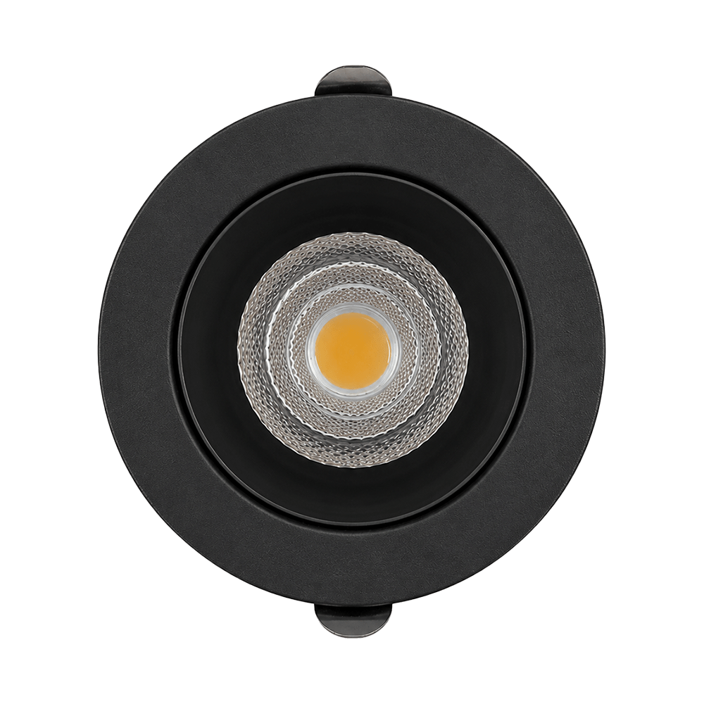 102113 -01 - Anti-Glare Cup 8W Black/Black 4000K – NEWPOWER