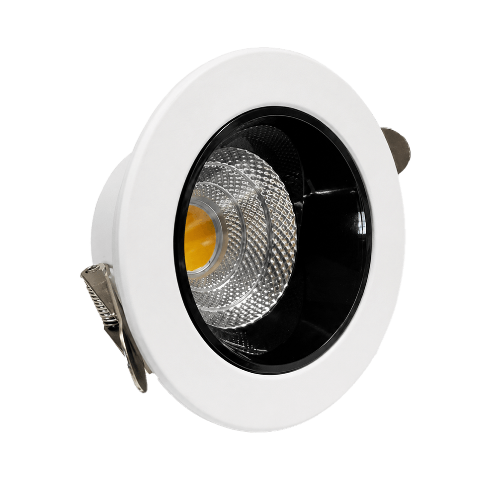 102115-02 - 102115-01 - Anti-Glare Cup 8W White/Black 3000K – NEWPOWER