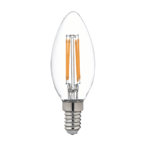 105095-01 - LED Filament Bulb C35-1CD Dimmable 4.5W E27 3000K – NEWPOWER
