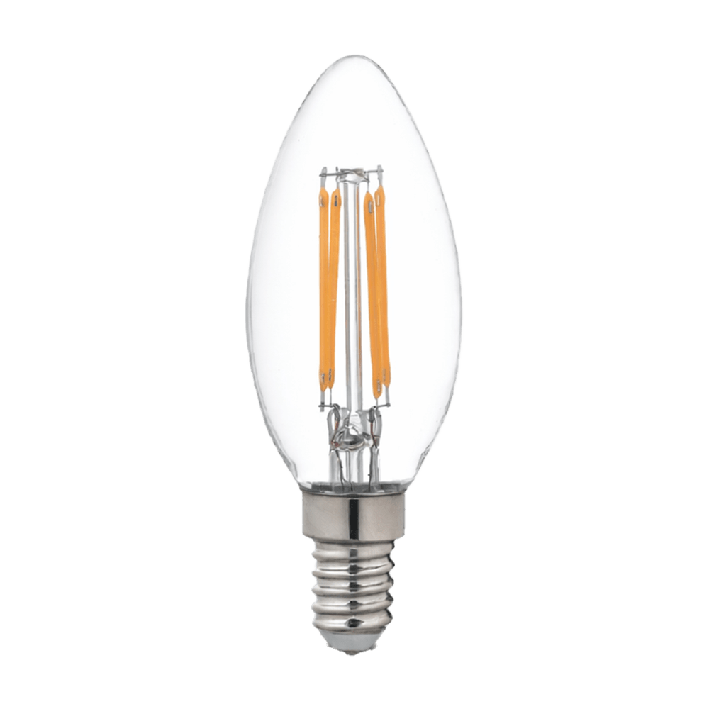 105095-01 - LED Filament Bulb C35-1CD Dimmable 4.5W E27 3000K – NEWPOWER