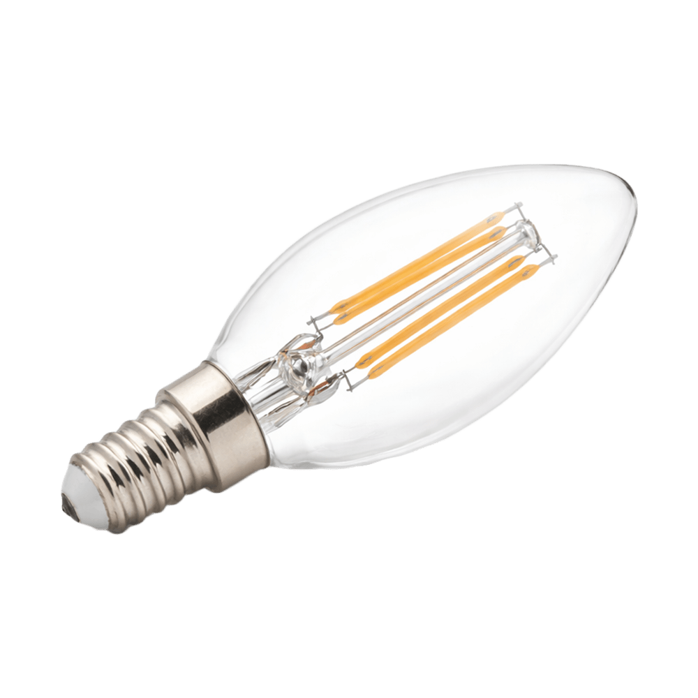 105095-02 - LED Filament Bulb C35-1CD Dimmable 4.5W E27 3000K – NEWPOWER