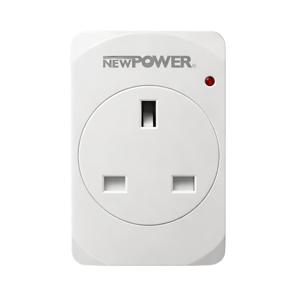 109037-01 - Wall Socket 13A 3-Way White – NEWPOWER